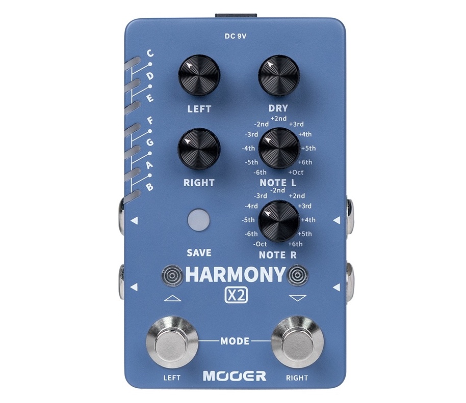 Mooer Tender Octaver X2 Y Harmony X2, Octavador Polifónico Y ...